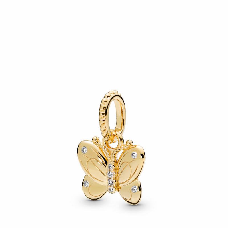 Pandora Shine™ Decorative Butterfly Pendant Gold Egypt DZ6935812